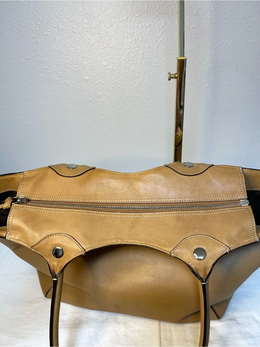 COACH Bleecker Legacy Tote in Tan - Picture 11 of 15